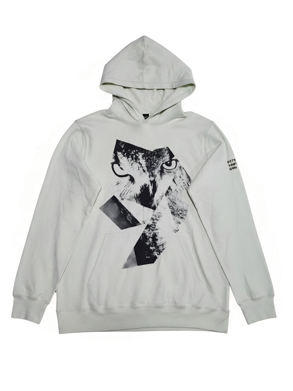 OVO October's Very Own Graphic Owl Pullover Hoodie Sage Green Size M